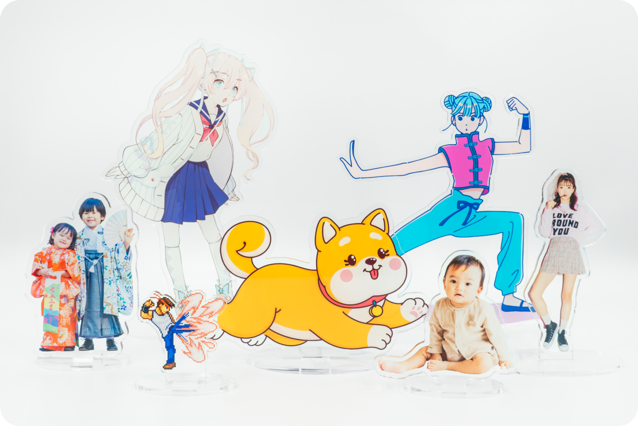 オリジナルフォトグッズの制作（しまうまプラス）